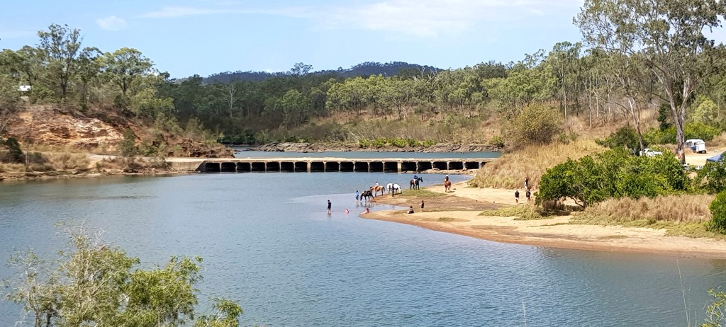 Calliope River from our site